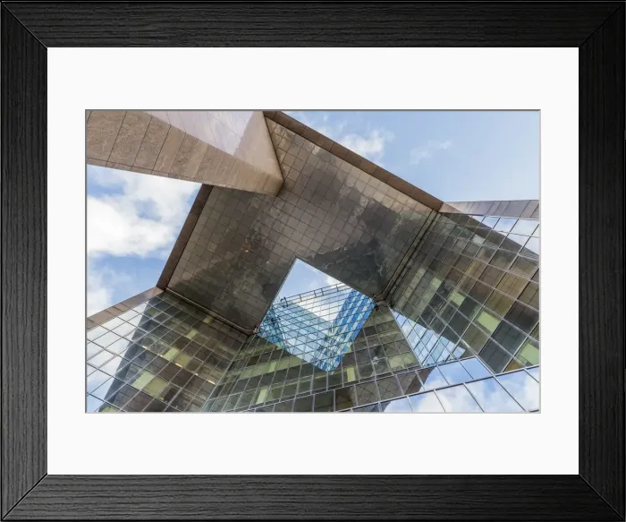 Framed Print : City of London abstract architecture, London Framed Print : City of London abstract architecture, London