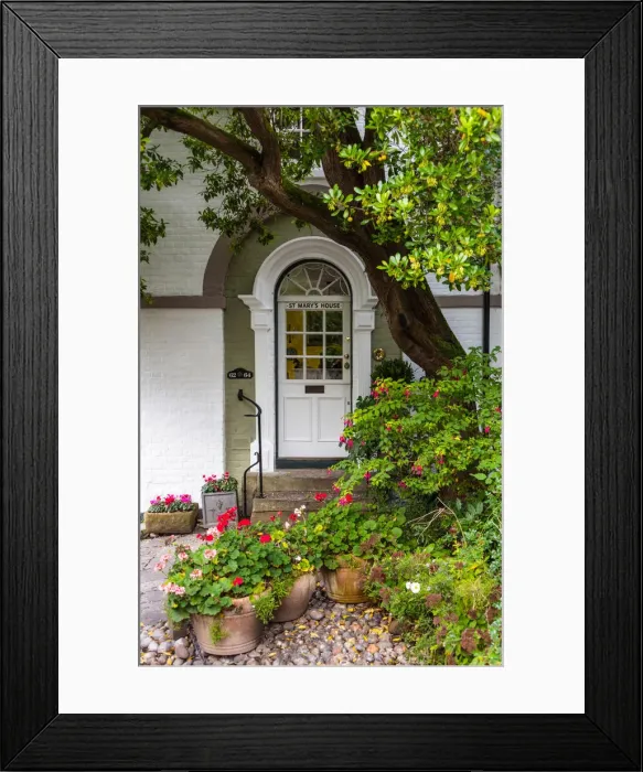 Framed Print : A door in Rye, East Sussex, England Framed Print : A door in Rye, East Sussex, England