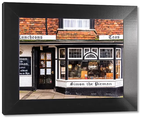 'Simon the Pieman' - the oldest tearoom in Rye, East Sussex, England