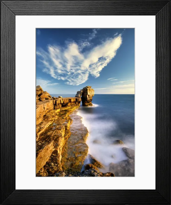 Framed Print : Pulpit Rock, Portland Head, Dorset, England Framed Print : Pulpit Rock, Portland Head, Dorset, England