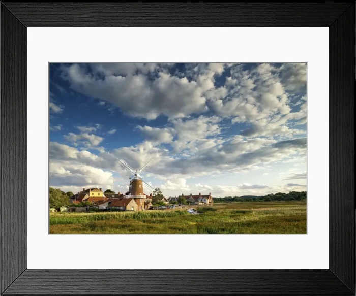 Framed Print : Cley Mill, Cley-Next-The-Sea, Norfolk, England Framed Print : Cley Mill, Cley-Next-The-Sea, Norfolk, England