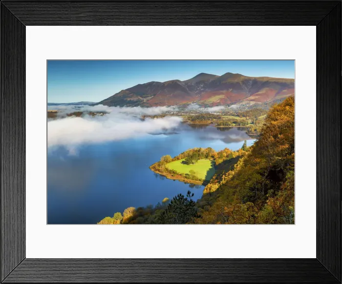 Framed Print : View over Derwent Water from Surprise View, Lake District National Park, Cumbria, England Framed Print : View over Derwent Water from Surprise View, Lake District National Park, Cumbria, England