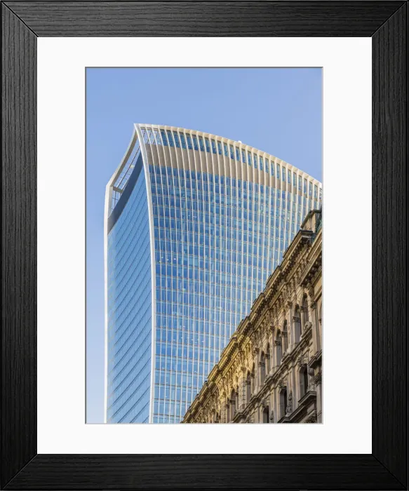 Framed Print : 20 Fenchurch Street Building, also known as the Walkie talkie, London, England