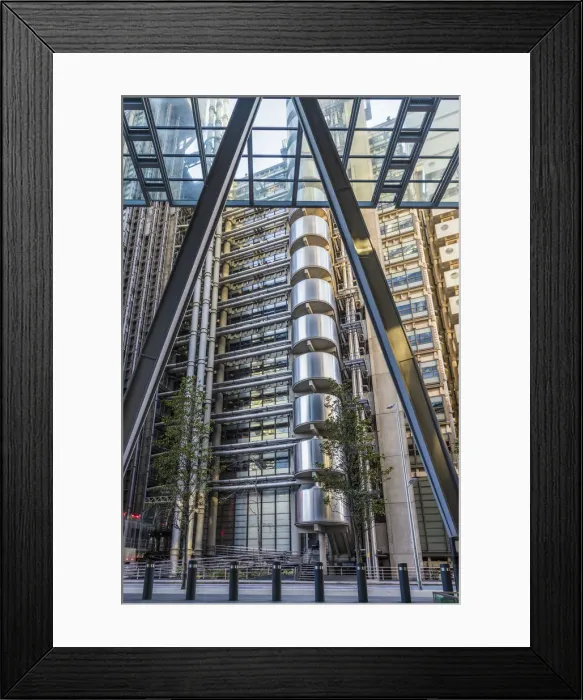 Framed Print : Lloyds Building, London, England Framed Print : Lloyds Building, London, England