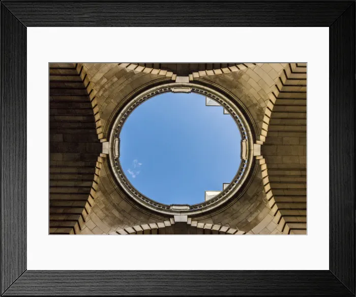 Framed Print : Atrium at London Marriott Hotel County Hall, London, England Framed Print : Atrium at London Marriott Hotel County Hall, London, England