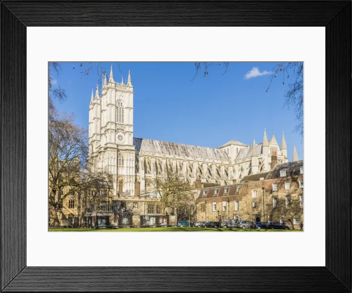 Framed Print : Westminster Abbey a UNESCO World heritage site, London, England Framed Print : Westminster Abbey a UNESCO World heritage site, London, England
