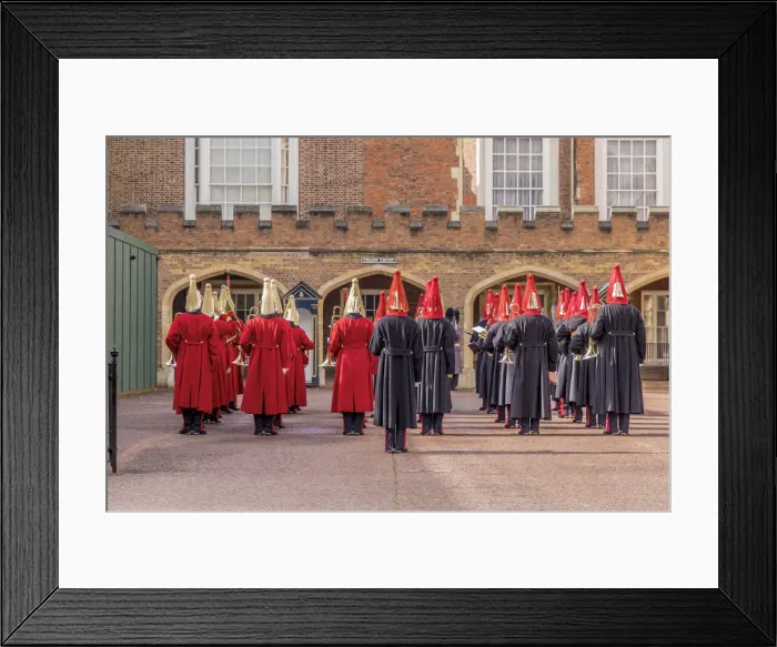 Framed Print : Changing of the Guard, St Jamess Palace, London, England