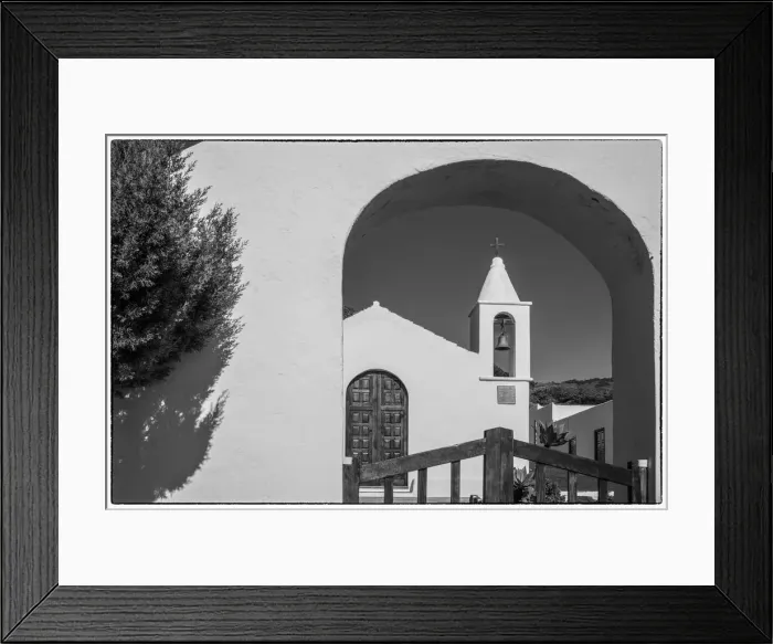 Framed Print : Spain, Canary Islands, El Hierro Island, west coast, La Dehesa area