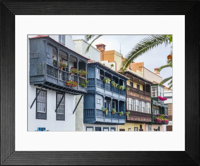 Framed Print : Spain, Canary Islands, La Palma Island, Santa Cruz de la Palma Framed Print : Spain, Canary Islands, La Palma Island, Santa Cruz de la Palma