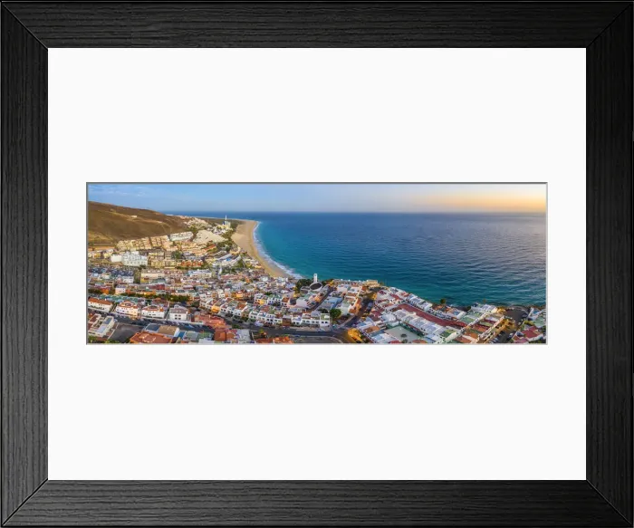 Framed Print : Spain, Canary Islands, Fuerteventura, Morro Jable and Playa del Matorral Framed Print : Spain, Canary Islands, Fuerteventura, Morro Jable and Playa del Matorral