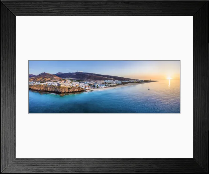 Framed Print : Spain, Canary Islands, Fuerteventura, Jandia Peninsula, Morro Jable