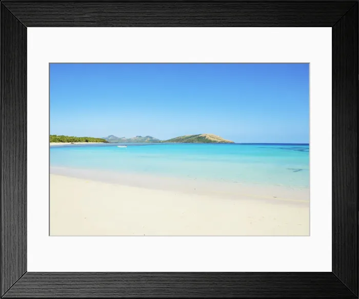 Framed Print : Tropical beach, Nacula island, Yasawa island group, Fiji, South Pacific islands Framed Print : Tropical beach, Nacula island, Yasawa island group, Fiji, South Pacific islands
