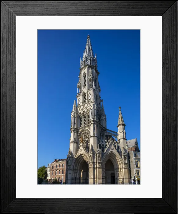 Framed Print : The Church of the Sacred Heart, Lille, France Framed Print : The Church of the Sacred Heart, Lille, France