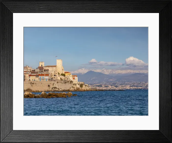 Framed Print : Old Town of Antibes, Antibes, South of France Framed Print : Old Town of Antibes, Antibes, South of France