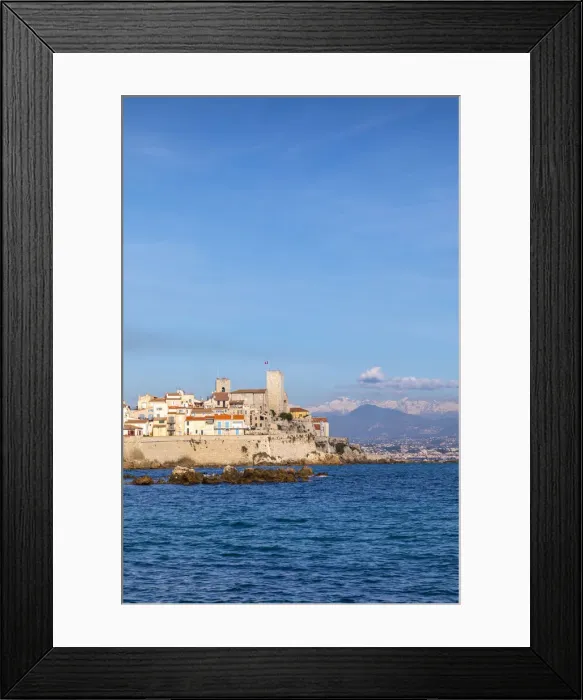 Framed Print : Old Town of Antibes, Antibes, South of France Framed Print : Old Town of Antibes, Antibes, South of France