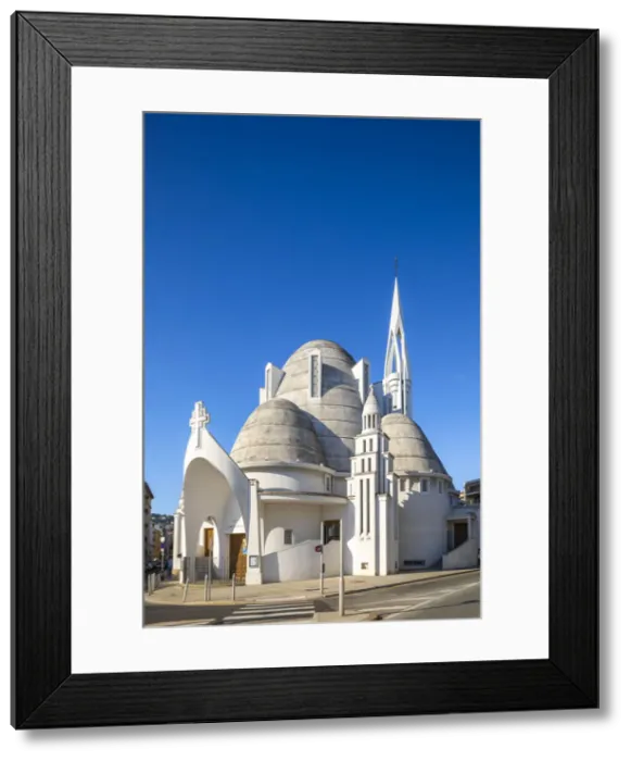 Framed Print : Sainte Jeanne d'Arc Church, Nice, South of France Framed Print : Sainte Jeanne d'Arc Church, Nice, South of France