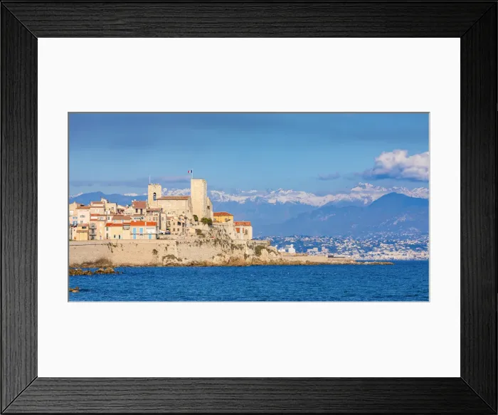 Framed Print : Old Town of Antibes, Antibes, South of France Framed Print : Old Town of Antibes, Antibes, South of France