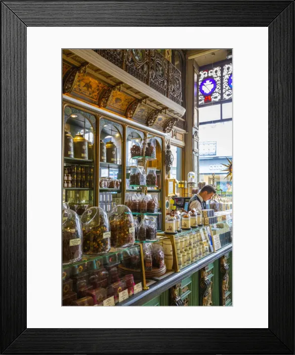 Framed Print : The Ma ert Confectionery, Lille, France Framed Print : The Ma ert Confectionery, Lille, France