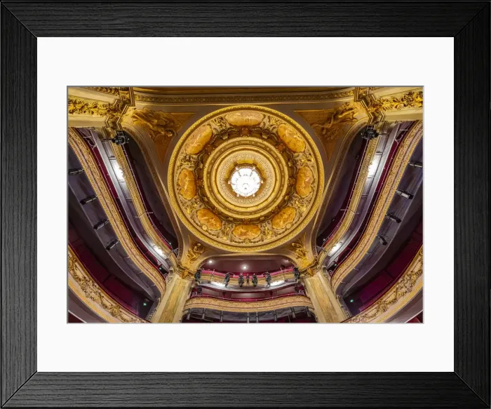 Framed Print : The Grand Hall of Lille Opera House, Lille, France