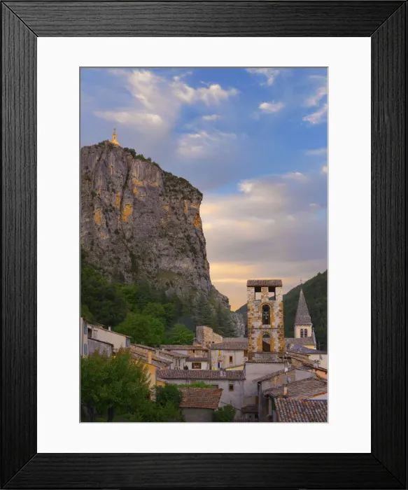 Framed Print : France, Provence, Alpes Cote d Azur, Castellane Framed Print : France, Provence, Alpes Cote d Azur, Castellane