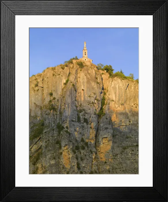 Framed Print : France, Provence, Alpes Cote d Azur, Castellane, Notra dame du Roc Framed Print : France, Provence, Alpes Cote d Azur, Castellane, Notra dame du Roc