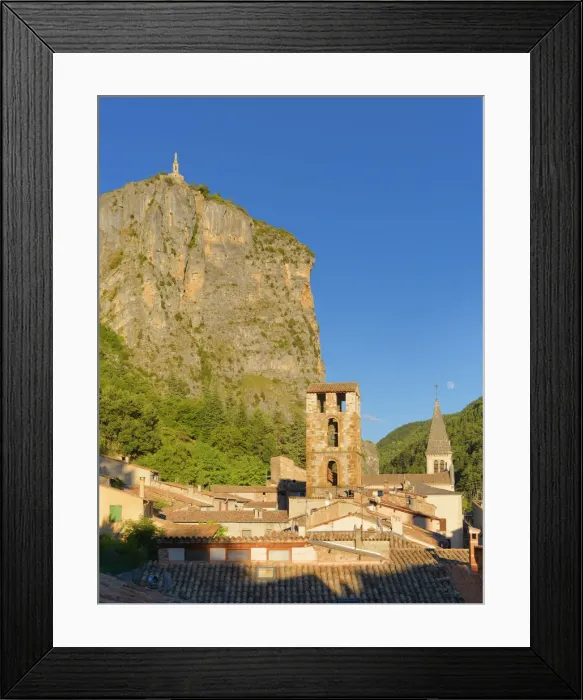 Framed Print : France, Provence, Alpes Cote d Azur, Castellane Framed Print : France, Provence, Alpes Cote d Azur, Castellane