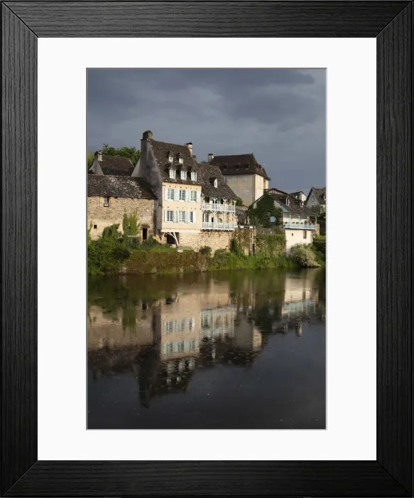Framed Print : Europe, France, Nouvelle-Aquitaine, Correze, Dordogne Valley, Argentat Framed Print : Europe, France, Nouvelle-Aquitaine, Correze, Dordogne Valley, Argentat