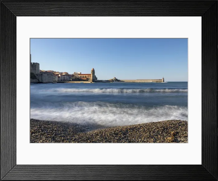 Framed Print : Europe, France, Occitanie, Pyrenees-Orientales, Collioure Framed Print : Europe, France, Occitanie, Pyrenees-Orientales, Collioure