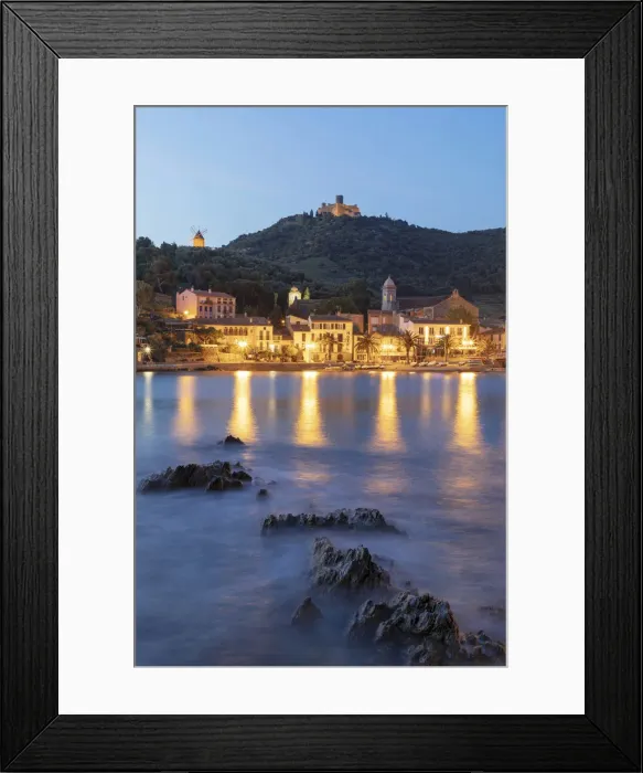 Framed Print : Europe, France, Occitanie, Pyrenees-Orientales, Collioure Framed Print : Europe, France, Occitanie, Pyrenees-Orientales, Collioure
