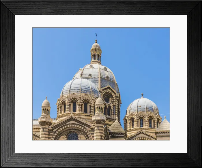 Framed Print : Marseille Cathedral or cathedral de la Major, Marseille, France Framed Print : Marseille Cathedral or cathedral de la Major, Marseille, France