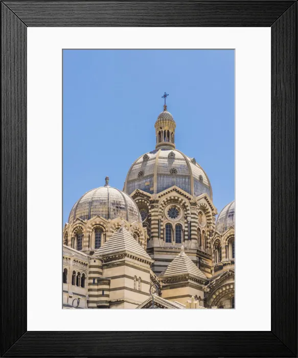 Framed Print : Marseille Cathedral or cathedral de la Major, Marseille, France Framed Print : Marseille Cathedral or cathedral de la Major, Marseille, France