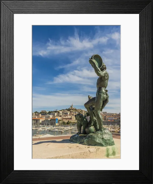 Framed Print : Le dresseur d oursons by Louis Botinelly, Marseille, France Framed Print : Le dresseur d oursons by Louis Botinelly, Marseille, France
