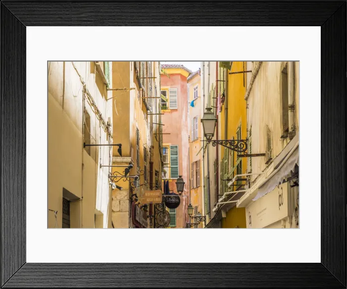 Framed Print : Nice, Alpes-Maritimes, Provence-Alpes-Cote D Azur, French Riviera, France Framed Print : Nice, Alpes-Maritimes, Provence-Alpes-Cote D Azur, French Riviera, France