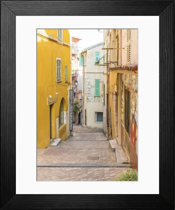 Framed Print : Villefrance Sur Mer, Provence Alpes Cote d azur, French Riviera, France Framed Print : Villefrance Sur Mer, Provence Alpes Cote d azur, French Riviera, France