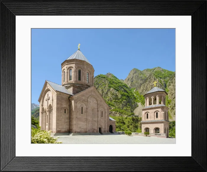 Framed Print : Dariali Monastery, Stepantsminda, Mtskheta-Mtianeti, Georgia Framed Print : Dariali Monastery, Stepantsminda, Mtskheta-Mtianeti, Georgia