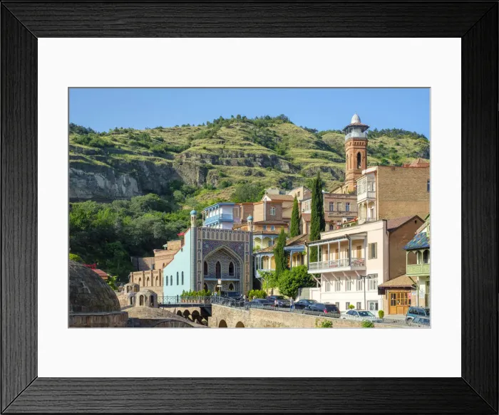 Framed Print : Sulphur baths and historic buildings in the Abanotubani bath district, Tbilisi (Tiflis) Framed Print : Sulphur baths and historic buildings in the Abanotubani bath district, Tbilisi (Tiflis)