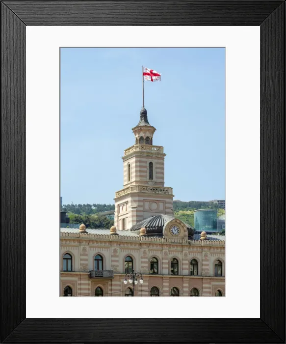 Framed Print : Tbilisi Town Hall on Freedom Square, Tbilisi (Tiflis), Georgia Framed Print : Tbilisi Town Hall on Freedom Square, Tbilisi (Tiflis), Georgia