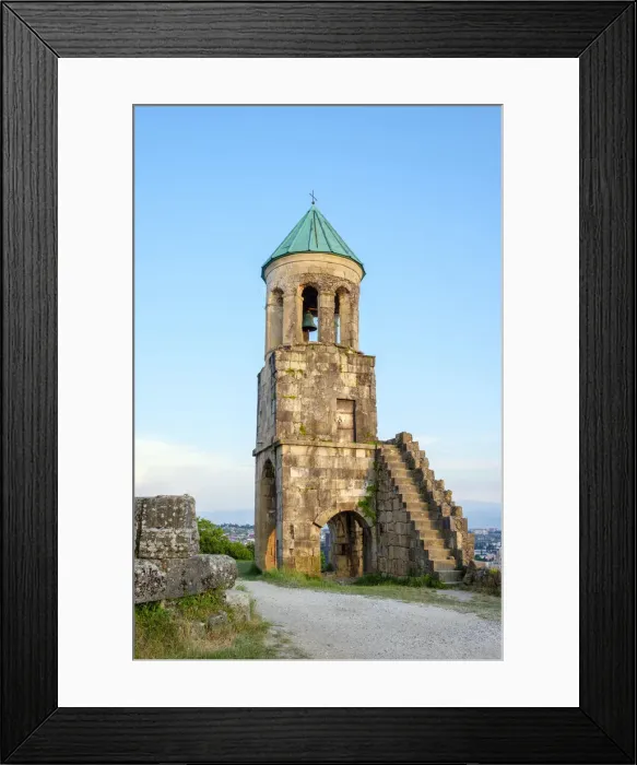 Framed Print : Belltower of Bagrati Cathedral, Kutaisi, Imereti region, Georgia
