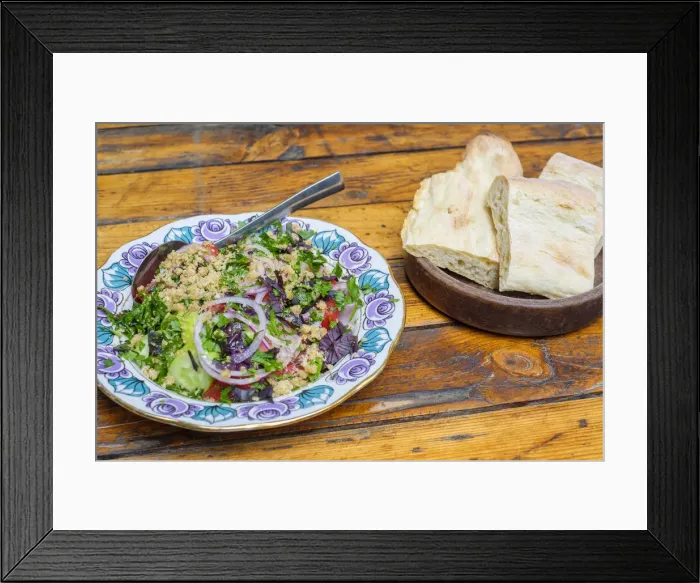 Framed Print : Traditional Georgian cuisine, Walnut salad, Tbilisi (Tiflis), Georgia Framed Print : Traditional Georgian cuisine, Walnut salad, Tbilisi (Tiflis), Georgia