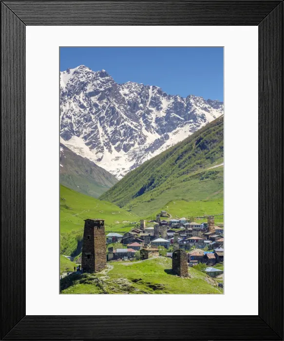 Framed Print : Chvibiani and Zhibiani, Ushguli, Samegrelo-Zemo Svaneti region, Georgia Framed Print : Chvibiani and Zhibiani, Ushguli, Samegrelo-Zemo Svaneti region, Georgia