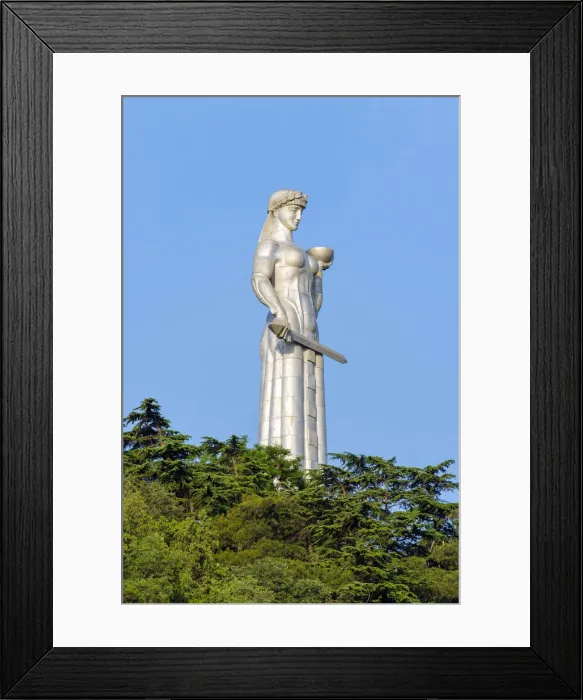 Framed Print : Kartlis Deda, Mother of Georgia monument on Sololaki hill, Tbilisi (Tiflis), Georgia Framed Print : Kartlis Deda, Mother of Georgia monument on Sololaki hill, Tbilisi (Tiflis), Georgia