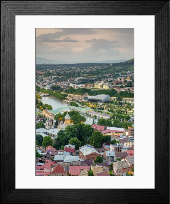 Framed Print : Central Tbilisi, buildings along the Kura (Mtkvari) river, Tbilisi (Tiflis), Georgia Framed Print : Central Tbilisi, buildings along the Kura (Mtkvari) river, Tbilisi (Tiflis), Georgia