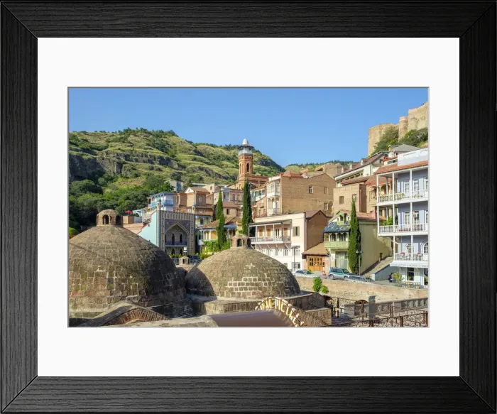 Framed Print : Sulphur baths and historic buildings in the Abanotubani bath district, Tbilisi (Tiflis) Framed Print : Sulphur baths and historic buildings in the Abanotubani bath district, Tbilisi (Tiflis)