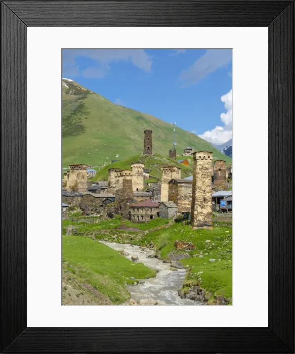 Framed Print : Chazhashi village, Ushguli, Samegrelo-Zemo Svaneti region, Georgia Framed Print : Chazhashi village, Ushguli, Samegrelo-Zemo Svaneti region, Georgia