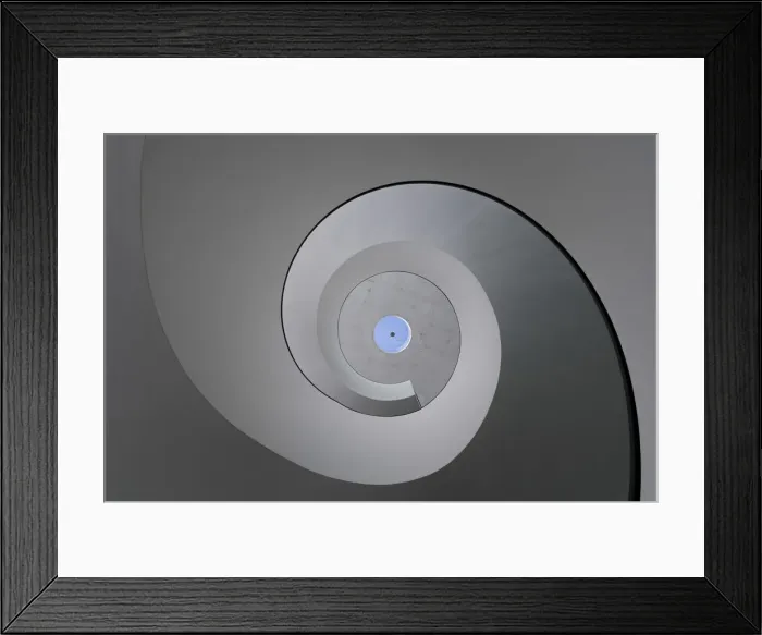 Framed Print : Abstract view of a gray staircase at Neues Museum Nurnberg, Nuremberg, Middle Franconia, Bavaria, Germany Framed Print : Abstract view of a gray staircase at Neues Museum Nurnberg, Nuremberg, Middle Franconia, Bavaria, Germany