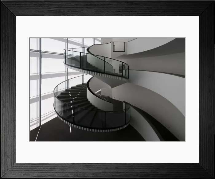 Framed Print : Spiral staircase at Neues Museum Nurnberg, Nuremberg, Middle Franconia, Bavaria, Germany Framed Print : Spiral staircase at Neues Museum Nurnberg, Nuremberg, Middle Franconia, Bavaria, Germany