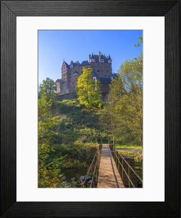 Framed Print : Eltz castle, Wierschem, Mosel valley, Eifel, Rhineland-Palatinate, Germany Framed Print : Eltz castle, Wierschem, Mosel valley, Eifel, Rhineland-Palatinate, Germany