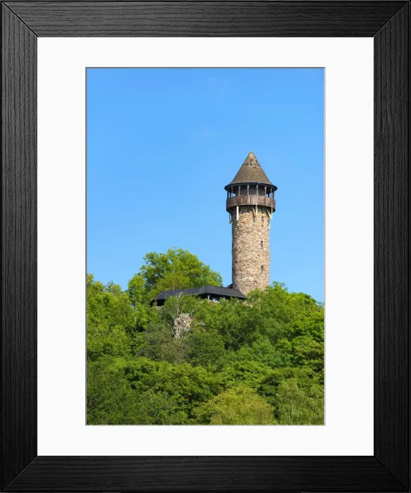 Framed Print : Wildenburg castle, Kempfeld, Hunsruck National Parc, Rhineland-Palatinate, Germany