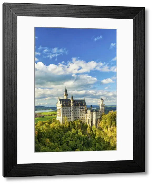 Framed Print : Neuschwanstein Castle, Schwangau, Bavaria, Germany