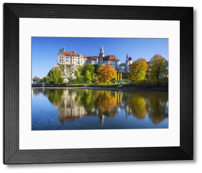 Framed Print : Sigmaringen Castle in Autumn, Baden-Wurttemberg, Germany Framed Print : Sigmaringen Castle in Autumn, Baden-Wurttemberg, Germany